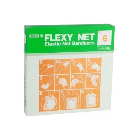 Elastic Net Bandage"Flexy-Net" 6cm x25m No.6