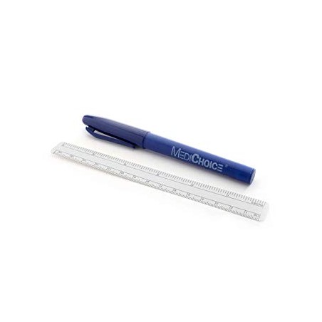 Skin Marker with Ruler Sterile, Box/100