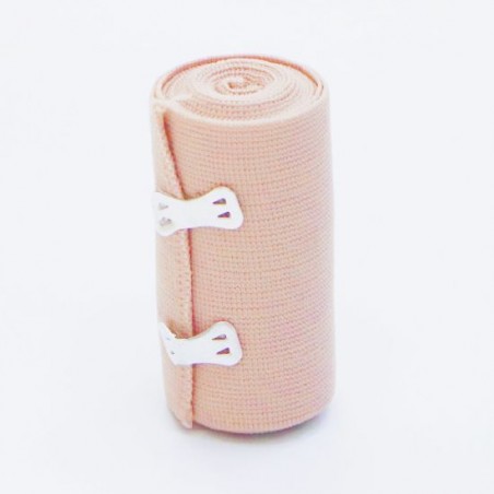 Elastic Rubber Bandage 4" x 5 Yds