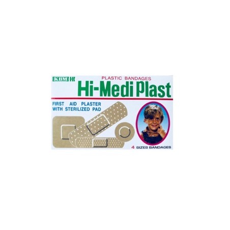 Hi-Mediplast Adh. Plaster Assorted Pkt/100